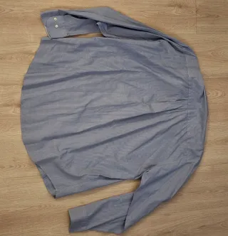 Camisa de vestir azul caballero XXL