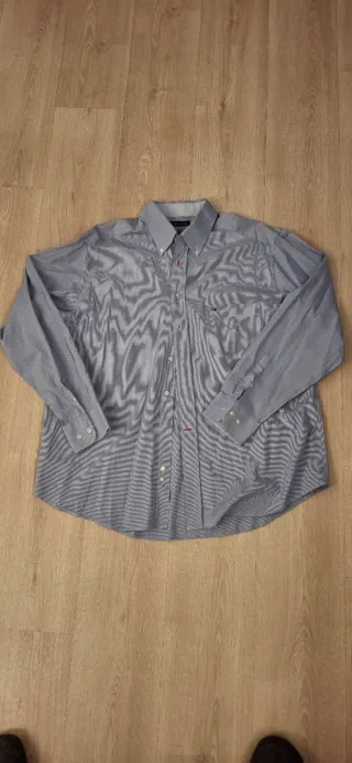 Camisa de vestir azul caballero XXL