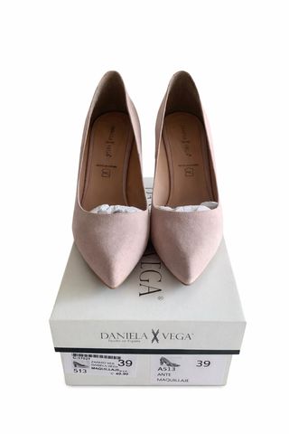 Zapatos tacón Daniela Vega Talla 39