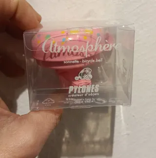 Campanello Bici Pylones Unicorno Rosa