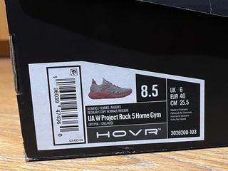 Zapatillas Under Armour Gris y Rosa