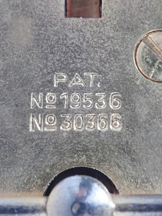 Timbre tortuga antiguo BOJ Eibar