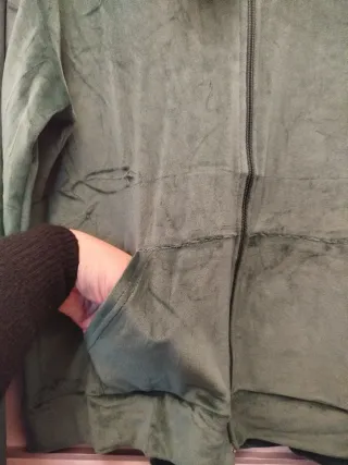 Chándal Terciopelo Curvy Verde