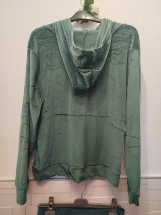 Chándal Terciopelo Curvy Verde