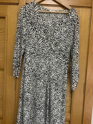 Vestido estampado leopardo