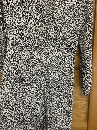 Vestido estampado leopardo