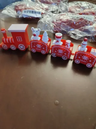 Juguete Tren Rojo nuevo a estrenar