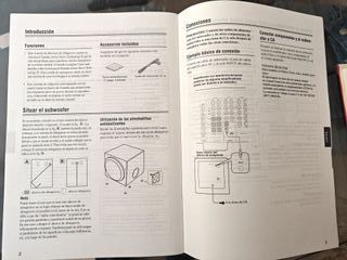 Subwoofer Yamaha YST-SW012 Activo amplificado