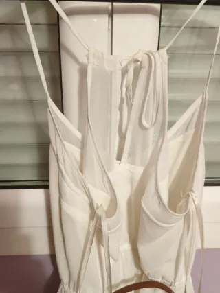 Vestido blanco tirantes
