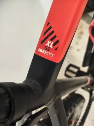 Bicicleta B-TWIN Adulto Roja