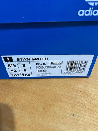 Adidas Stan Smith t42 NUEVAS