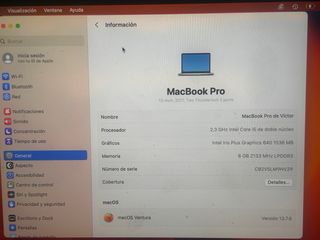 MacBook Pro 2017 128GB SSD 8GB RAM