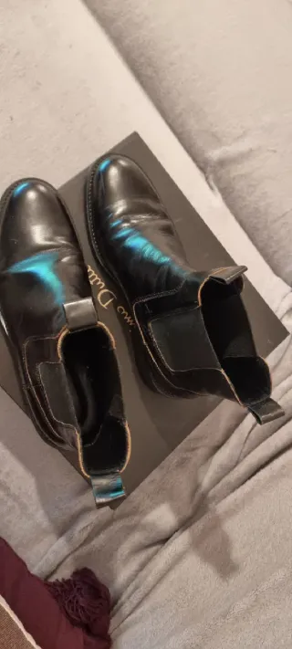 Botines Chelsea Piel Negro