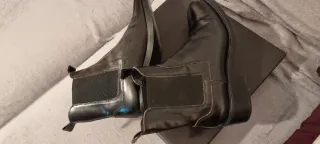 Botines Chelsea Piel Negro