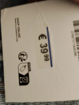 Pantalones vaqueros patchwork sin estrenar