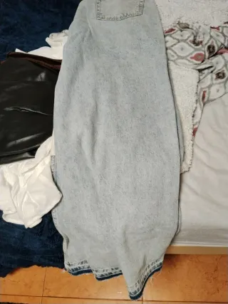 Pantalones vaqueros patchwork sin estrenar