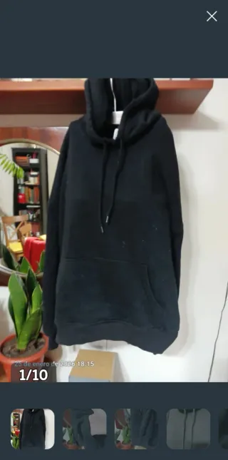 Sudadera con capucha H&M Divided Talla S