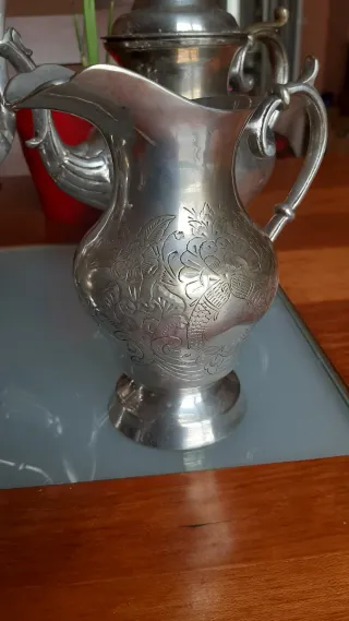 Set di teiere in artigianato tradizionale arabo