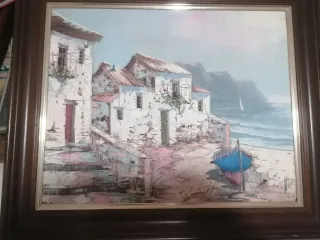 Cuadro paisaje marino