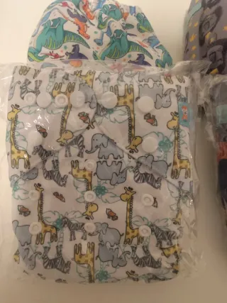 Alvababy Pañales Tela Evolutivos Sin Estrenar 4uds