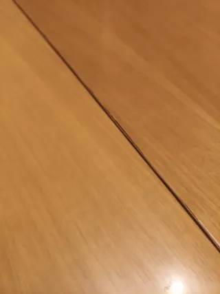 Mesa camilla con cristal y fladon