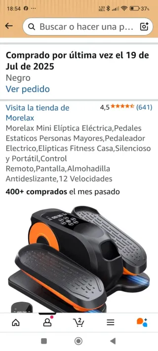 Pedaleador Eléctrico Morelax Poco Uso