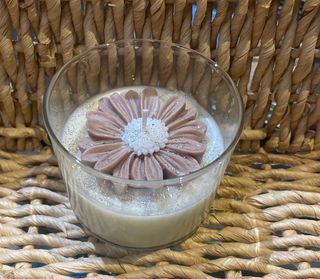 Vela aromática flor margarita