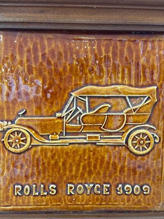 CUADRO CON UN ROLLS ROYCE