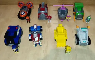 Colección Patrulla Canina Vehículos Juguete