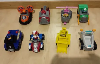 Colección Patrulla Canina Vehículos Juguete