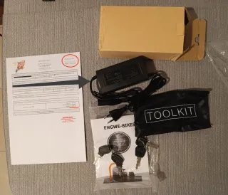 Bicicleta Eléctrica ENGWE Blanca nueva.. Rebajado