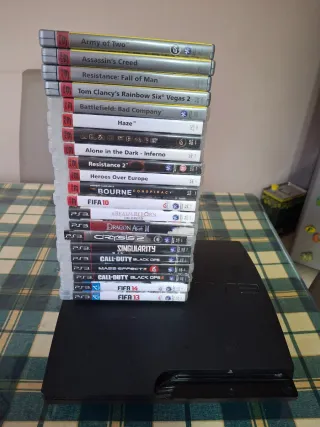 PlayStation 3 Nera + 21 Giochi