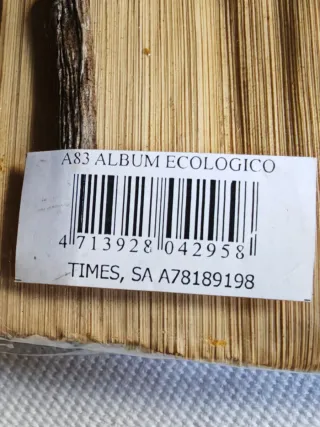 Álbum de fotos artesanal diseño lagarto