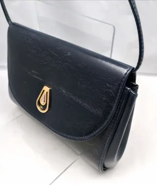 Borsa vintage anni '80 nera