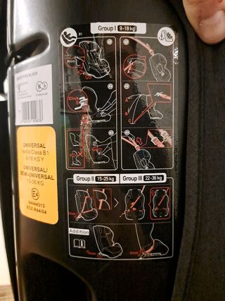 Silla coche Kinderkraft Safety Isofix