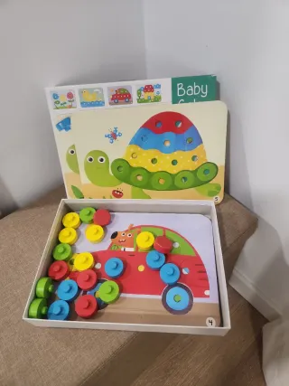 Puzzle Bebé Colores montessori