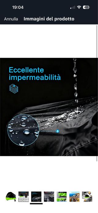 Telo copri bici ZUAPEV