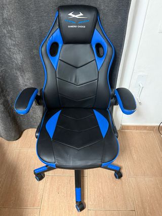 Silla Gamer Escritorio Negra y Azul