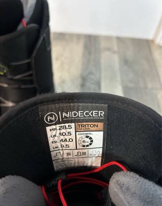 Botas Snowboard Nidecker Triton 44 BOA