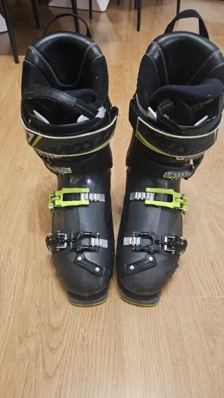 Botas de esquí negras, talla 27.5
