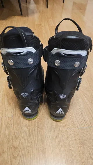 Botas de esquí negras, talla 27.5