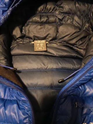 Plumas Rab Microlight Azul