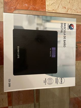 Báscula de Baño Digital Euro Life CD-28B