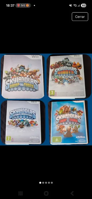 Consola Wii+7 juegos + 2 mandos. 2 nunchuk