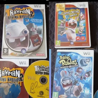 Consola Wii+7 juegos + 2 mandos. 2 nunchuk