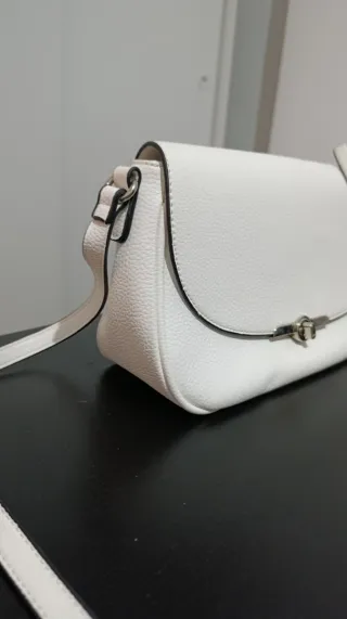Bolso bandolera blanco Paco Martinez