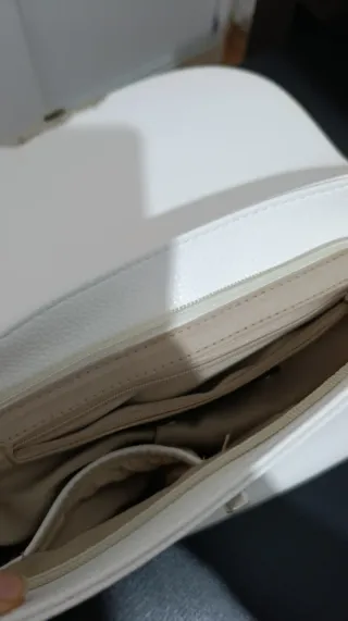 Bolso bandolera blanco Paco Martinez