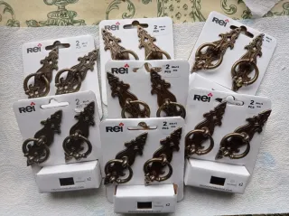 Tiradores Mueble Rei Bronce Vintage (2 uds)