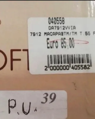 Scarpe Donna Soft n.39 marroni