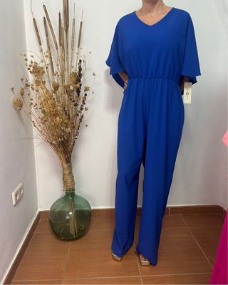 Mono elegante azul talla 58